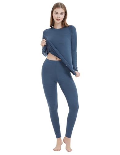 Image of Iguana Womens 100% Merino Wool Base Layer Set Active Thermals