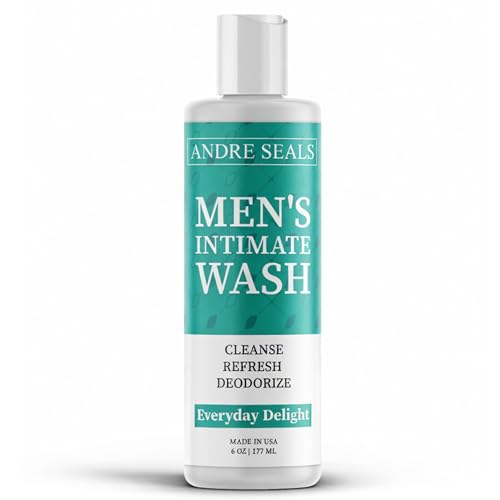 Intimate Wash for Men – Gentle Male Hygiene Cleanser, Hydrating Formula for Everyday Comfort | Everyday Delight Scent