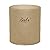 BALI OUTDOORS Round Fire Pit Cover Fire Column Cover Cylinder Fire Pit Cover, 24 Inch, Heavy Duty, Waterproof, Weather Resistant, Khaki