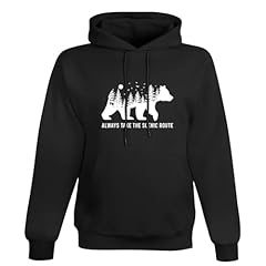 Bear Mountains Hoodie Always Take the Scenic Route