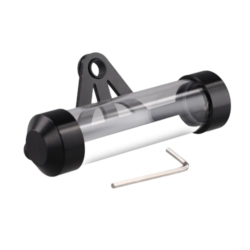 Porte-vignette cylindrique en aluminium pour moto, assure une utilisation durable et sûre