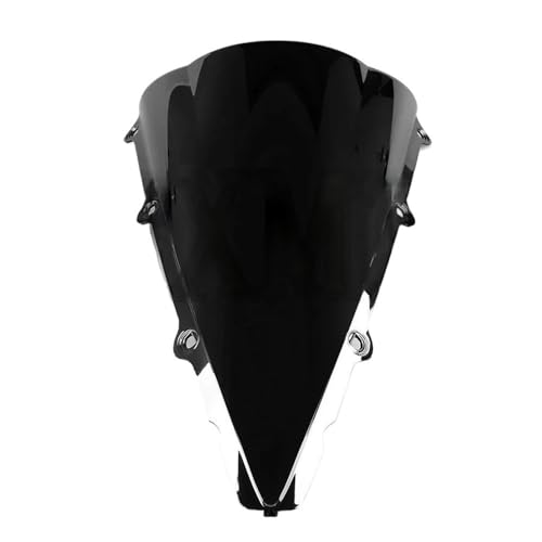 Pare-Brise Double Bulle Moto pour YZF 1000 R1 2002-2003 Écran de Protection Noir