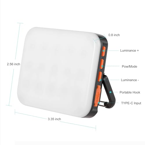 Lanterne de camping LED portable pour l'urgence et la sécurité