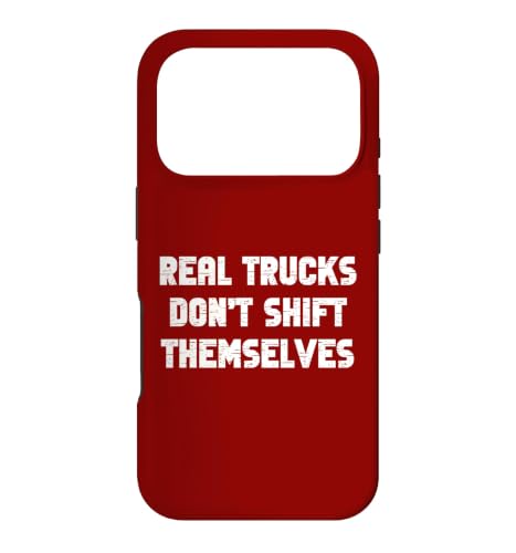 Real Truck Don't Shift Themselves �ʔ����}�j���A���g�����X�~�b�V���� �X�}�z�P�[�X iPhone 17 Pro �p