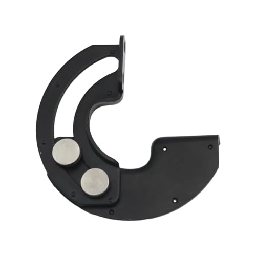 Charnière de porte tournante coulissante en fer pour gain de place à 90°