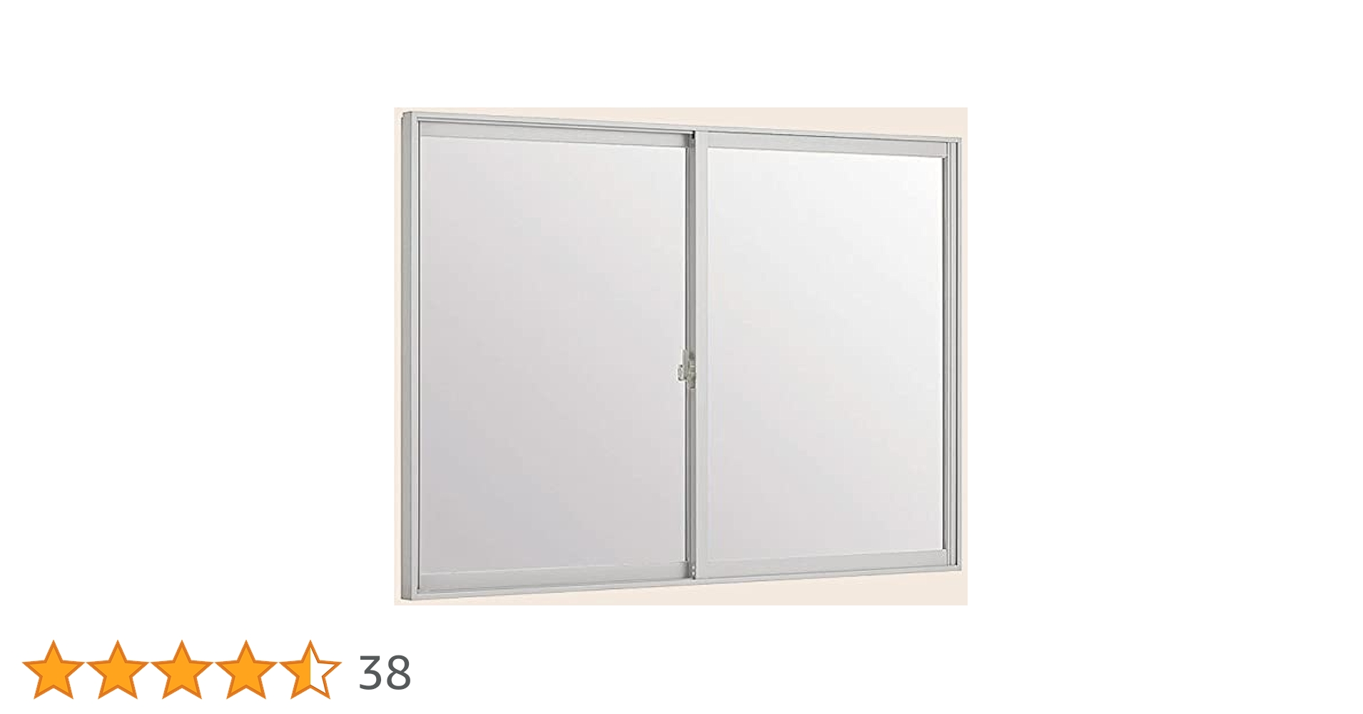 Amazon | インプラス 引違い窓 2枚建 5mm透明ガラス仕様 特注