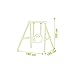 Smoby- Baby Swing Columpio bebé, 120 x 124 x 120 cm (310046)