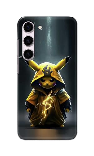 Image of PRINTFIDAA Printed Hard Back Cover Case for Samsung Galaxy S23 5G Back Cover (Cartoon Cat) -112
