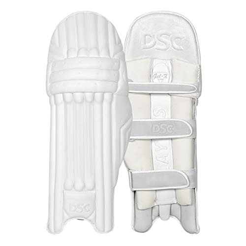 Image of DSC Condor Players Leather Cricket Batting Legguard for Mens, Size - Mens, Left Hand