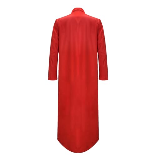 MYAYD Unisex Roman Altar Server Cassock Robe Clergy Pulpit Liturgical Vestments Church Uniform Catholic Robe2