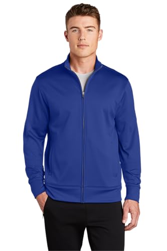SPORT-TEK Unisex Sport-Wick Fleece Full Zip Jacket | Light Fleece