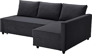 The Dark Gray Friheten Sleeper Thick Cotton Sofa Cover Replacement is Custom Made