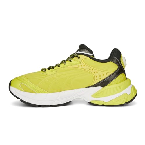 PUMA Womens Velophasis B.T.W. Lace Up Sneakers Shoes Casual - Yellow - Size 11 M3