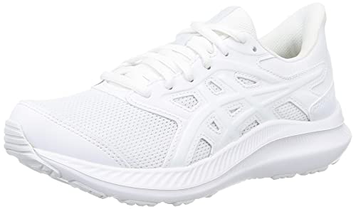 ASICS Damen Jolt 4 Sneaker, Weiß Silber, 41.5 EU