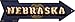 Nebraska Bulb Lettering Novelty Mini Metal Arrow MA-607