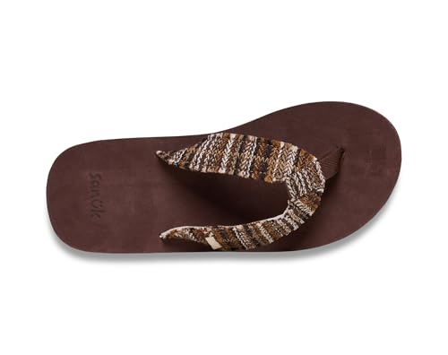 Image of Sanuk Mens Fraid Not Soft Top | Flip Flops for Men | Mens Sandals | Beach Sandals | Supportive & Lightweight | Comfort Footbed