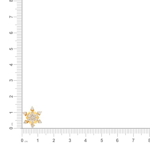 Malabar Gold & Diamonds 18kt Gold Earrings for Women | 18k Gold Earrings for Birthday, Anniversary, Diwali & Festival Gift | 18 kt (750) BIS Hallmark Certified Gold Jewellery - Image 4