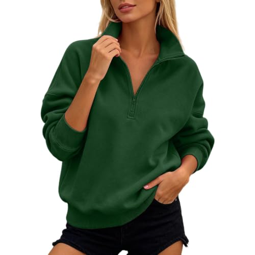 Zip Up Hoodie Women Oversized School Fleece Long Sleeve Sweatshirt - image 2