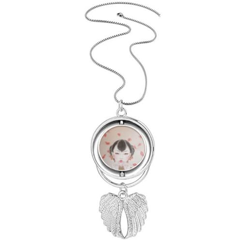 Collier ailes d'ange rouge : rompez la monotonie avec un bijou mobile