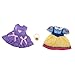 Perfeclan 2 Costume Élégant Vêtements Poupées pour Mel-Chan Mellchan Baby Doll, pour 9-12 Pouces Reborn Doll, Robe À Manches Courtes & Robe sans Manches