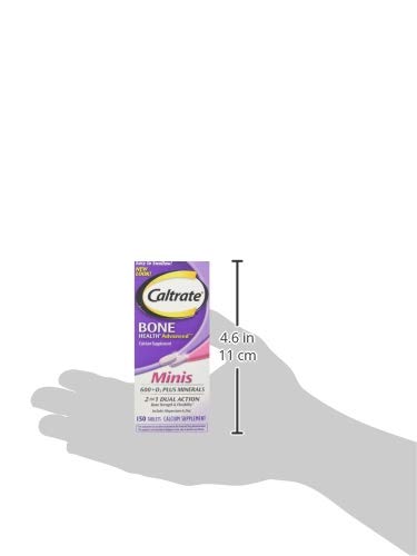 Caltrate Minis + Minerals Size 150Ct Caltrate Minis + Minerals ,150 Count (Pack Of 2) #TOP4