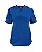 Women's Scrub Set - Medical Scrub Top and Pant, Dark Royal Blue, Medium
