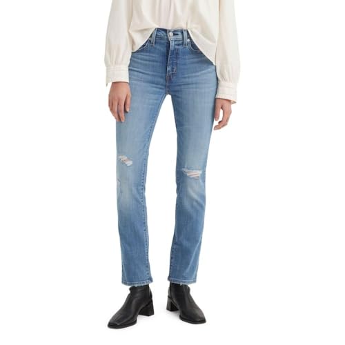 Levi's Womens 724 High Rise Straight Jeans