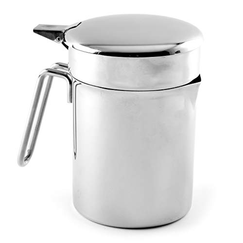 Norpro Stainless Steel Grease Catcher/Strainer, One Size, Silver #TOP4