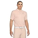 Nike Dri-FIT ADV Tiger Woods Men's Golf Polo (US, Alpha, XX-Large, Regular, Regular, Pink Oxford/Black)