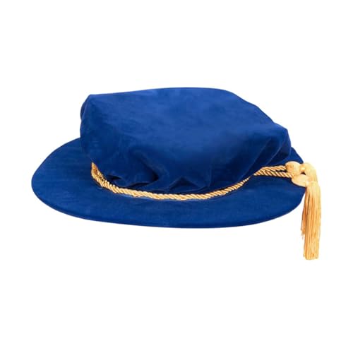 Casquette de doctorat réglable pour la remise de diplôme universitaire