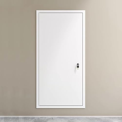 Panel de puerta de acceso empotrado con cerradura para cables de pared 2