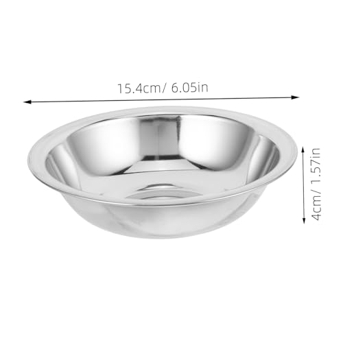 Set de 6 tazones de acero inoxidable para mezclar miniatura 2