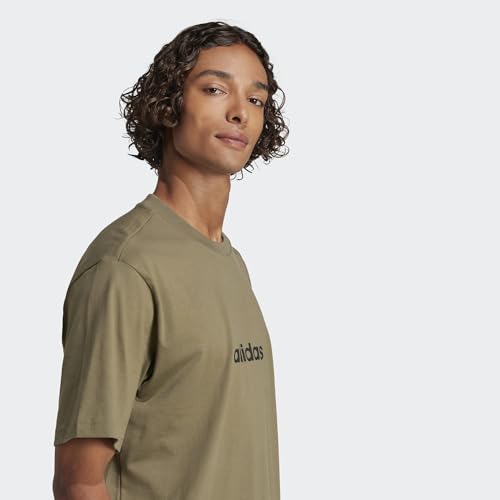 Image of adidas Mens T-Shirts | M LIN SJ T | Grey |