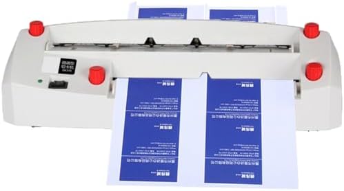 Automatic Business Card Cutter Machine, Precision Cutting Tool with 9 Blades and Safety Guard for Office and Crafting