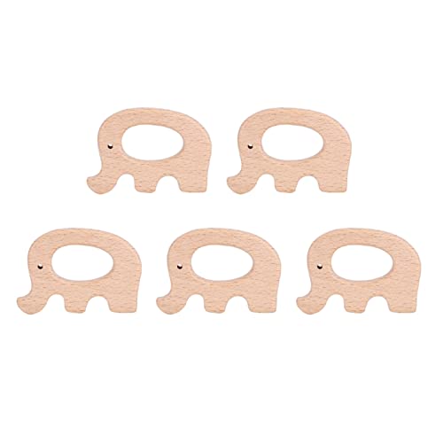 Generic Ensemble D'anneaux de Dentition en Bois pour Animaux, Jouets