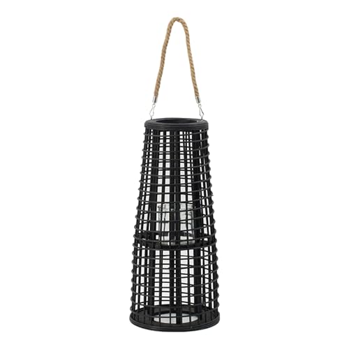 Tapered Candle Lantern with Handle - 21