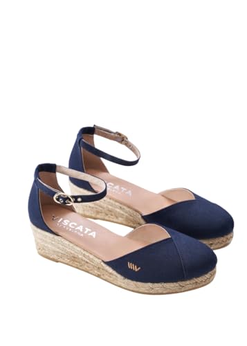 VISCATA Formiga Canvas Espadrille Sandal Wedges, Comfort and Style for Every Occasion, Size 5-12