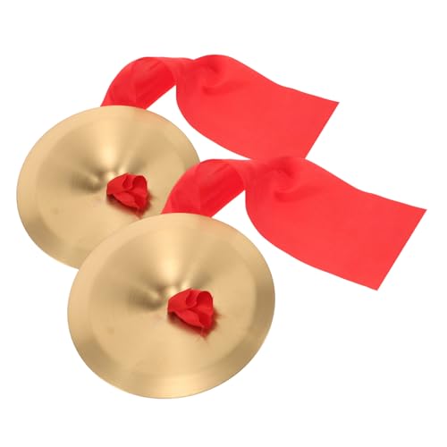 Garneck 1pair Boys and Girls Hand Cymbals Small Cymbals for Boy Girl for Concerts Dance Classes and Music Exploration Engaging Percussion Instrument for Young Musicians