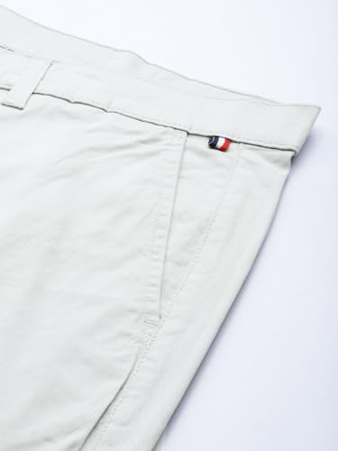 Image of Thomas Scott Men's Smart Plus Size Regular Fit Solid 100% Cotton Chinos Trouser with 4 Pockets | Woven Casual Pants