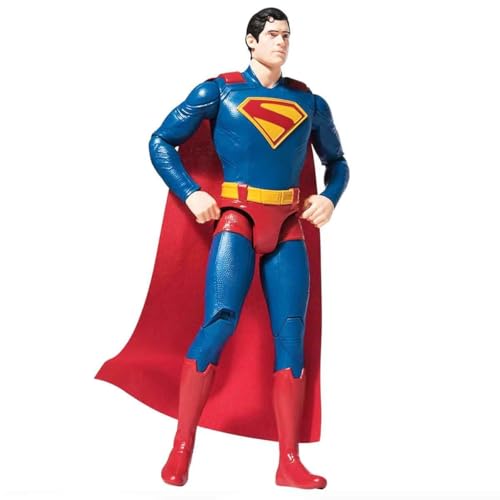 DC Comics - Figurine Superman 30 Cm - Figurine Articulée Issue du Film - Super Héros Et Super Vilain - Jouet À Collectionner - Cadeau Enfant - Jouet Enfant 4 Ans Et +