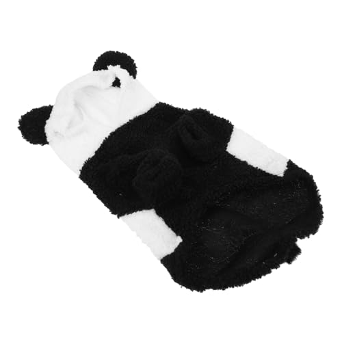 Disfraz de perro Panda coral talla M para perros pequeños