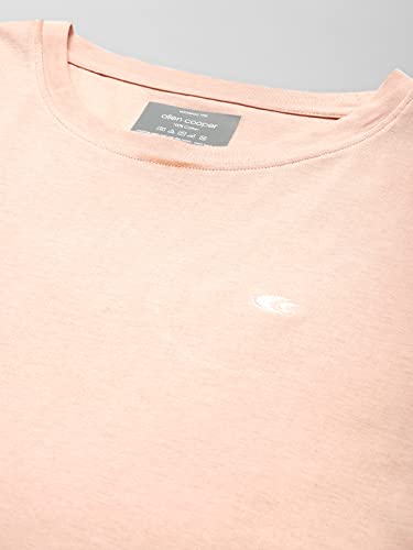 Image of Allen Cooper Men's Super Combed Cotton Rich Solid Round Neck Half Sleeve T-Shirt