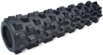 RumbleRoller - Extra Firm Textured Muscle Foam Roller Manipulates...