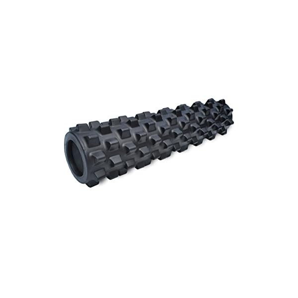 RumbleRoller Extra Firm Foam Roller Deep Tissue Massage Roller for Muscle Recovery (22 Inches Midsize)