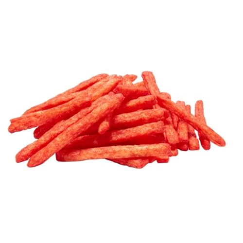 Fries Flamin' Hot Spicy Flavor - 3.125 oz. Bag - Family Pack - 3 Pack