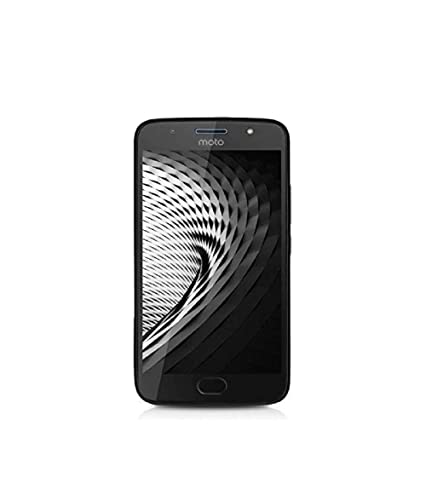 Image of Mobile Back Cover Case for Moto G5 (Silicone Case|CameraProtection|Black SC1510)