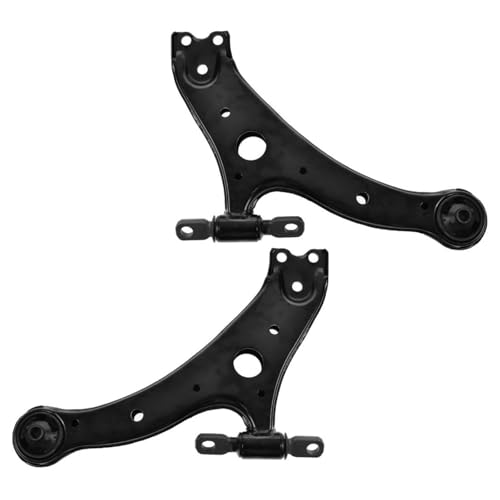 TRQ Front Lower Control Arm Set Compatible with 02-19 Lexus 01-18 Toyota