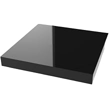 Glass Carbon Sheet - Erosion Resistant Electrode Plate for Three-Electrode System, 0.5mm/1mm/2mm/3mm Options