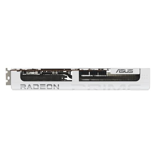 Prime AMD Radeon RX 9070 XT White OC Edition, Scheda Grafica 16 GB GDDR6, 256 Bit, PCIe 5.0, 1 HDMI 2.1, 3 DisplayPort 2.1, Software GPU Tweak III, Bianco, PRIME-RX9070XT-O16G-WHITE - Scheda video - Immagine 4