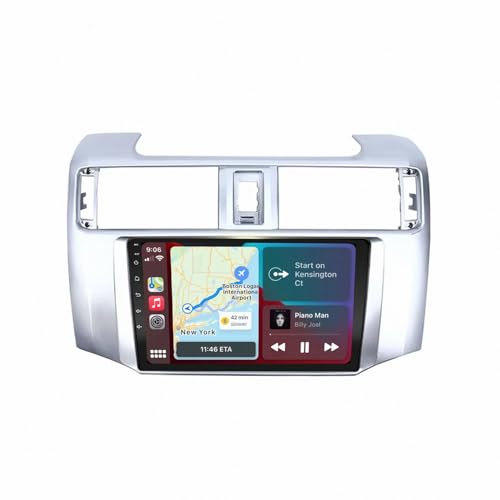 Navegador GPS 2 DIN compatible con Android Auto para Toyota 4Runner de 2009 a 2019